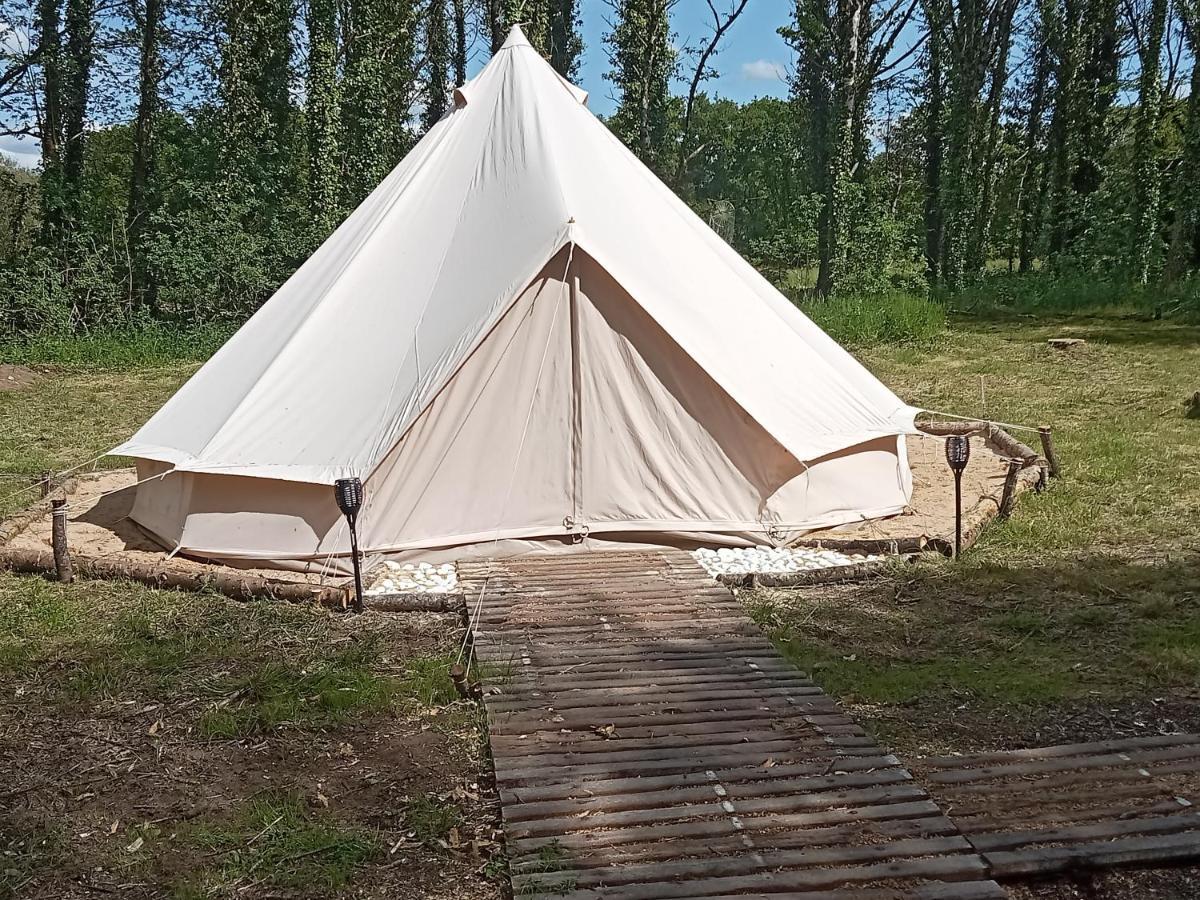 Tente Nature Plouray Bagian luar foto